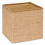 5five - pouf de rangement mix n modul en toile de jute 31x31cm