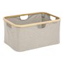 5five - panier à linge tidy box 54l pliable gris