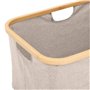 5five - panier à linge tidy box 54l pliable gris