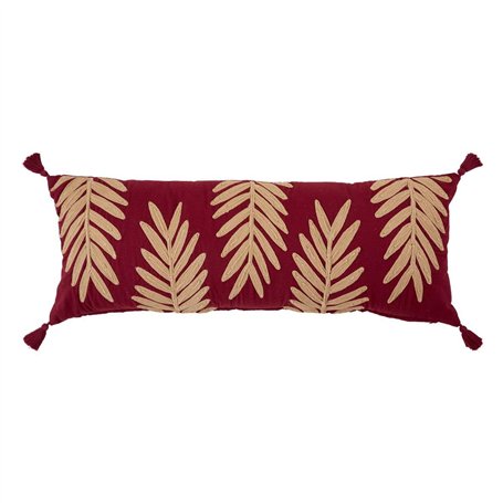 Atmosphera - Coussin brodé Yucatan Violet 30x80cm