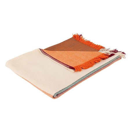 Atmosphera - Jeté de lit Yucatan Coton 130x180cm