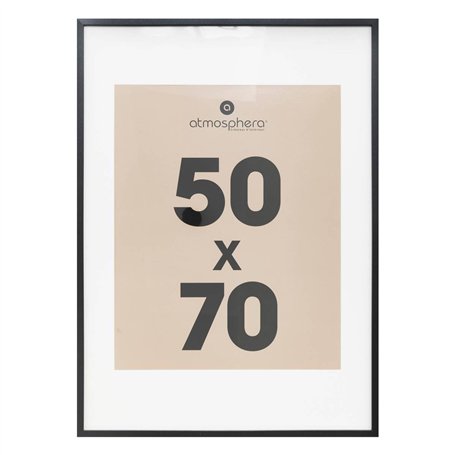 Atmosphera - Cadre Photo manu Noir 50x70cm