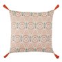 Atmosphera - Coussin Ikat Jacquard 50x50cm