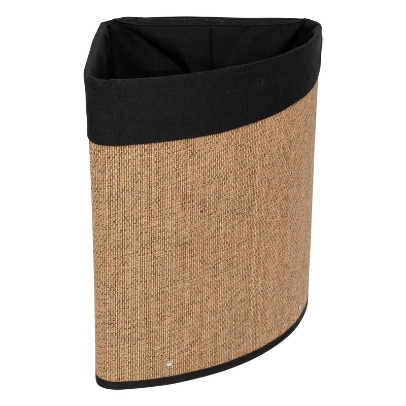 Image secondaire de 5five - Panier à Linge d Angle en Bambou 48l