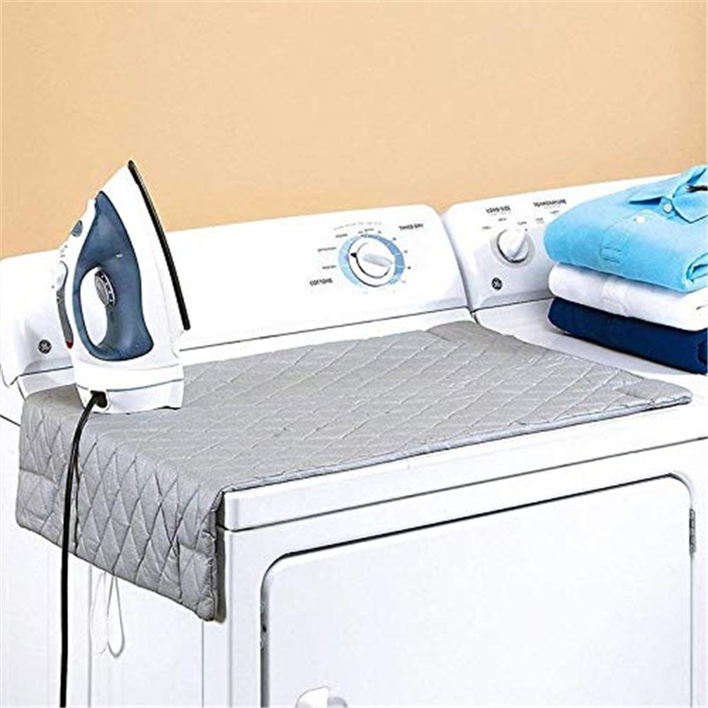 SHOP-STORY - Tapis Nappe de Repassage Portable et Antidérapant pour Les Voyages Plus Besoin de Table à Repasser 85 x 48 cm