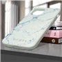 Guess Coque Design marbre pour Apple iPhone Mini 12 - Blanc GUHCP12SPCUMAWH Noir