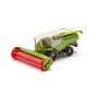 siku 1476, Moissonneuse-Batteuse Claas, Métal/Plastique, Vert, Rabatteur Mobile, Tuyau De Réservoir Pivotant