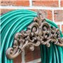 57026 Support pour flexible de jardin en fonte 35,5 x 14 x 15,5 cm