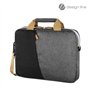 Sacoche de PC portable "Florenz", jusqu’à 34 cm (13,3"), noir/gris