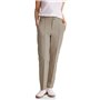 STREET ONE Chino Technostretch Hw, Safari Beige, 34W x 30L Femme Ensemble de Pantalon
