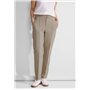 STREET ONE Chino Technostretch Hw, Safari Beige, 40W x 30L Femme Ensemble de Pantalon