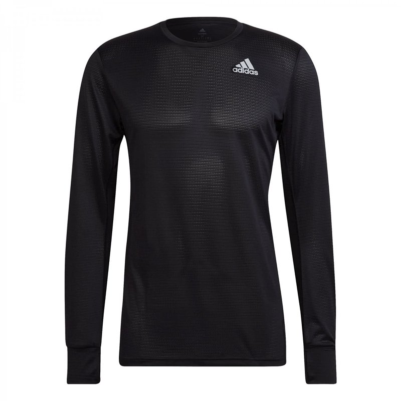 Adidas Otr Long Sleeve T-Shirt Homme, Black/refsil, M