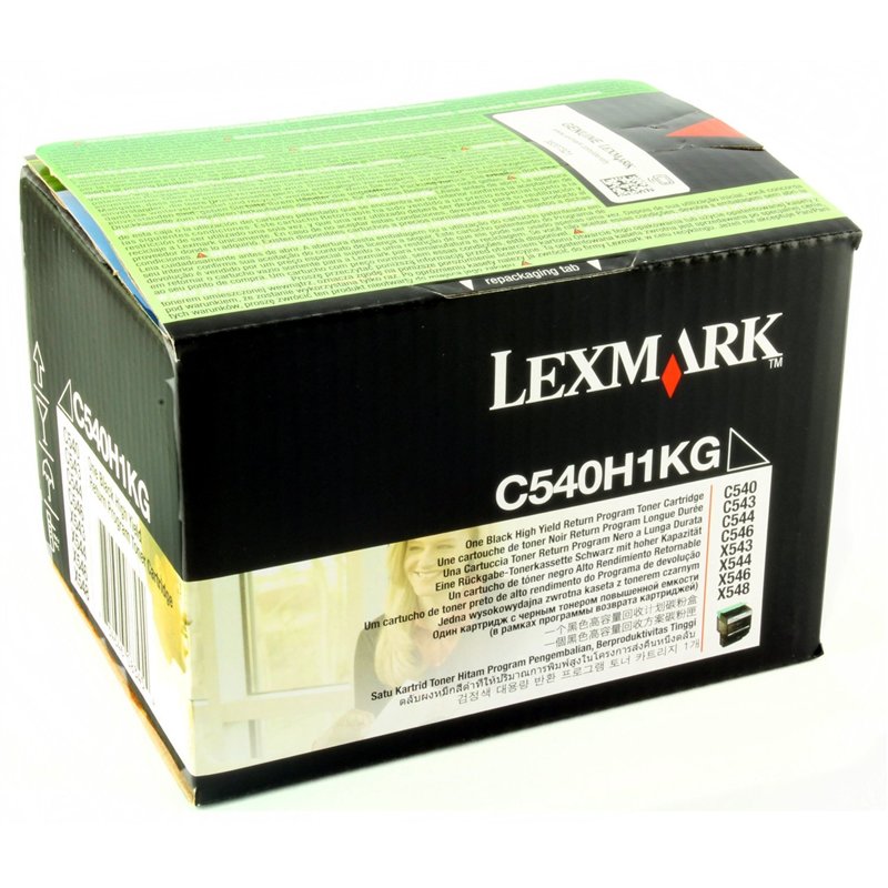 Toner Lexmark C540H1KG Noir