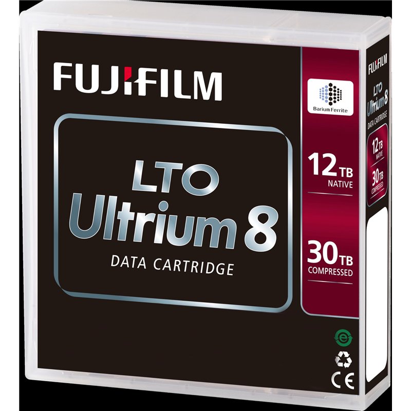 Fujifilm Cartridge Fuji Lto8 Ultrium 12Tb/30Tb Blank Data Tape, W128282994 (12Tb/30Tb Blank Data Tape 12000 GB Lto 1.27 Cm)