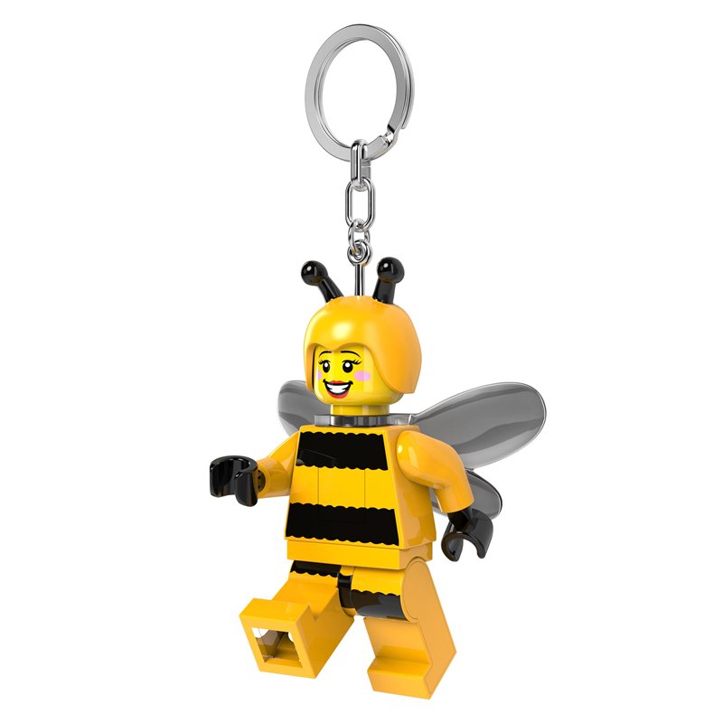 Image secondaire de LEGO Mini figurines porte-clés lumineux 7,6 cm de haut – Bumblebee Girl (KE211H), blanc, taille L – 7,6 cm de haut, Blanc, Large