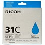 Ricoh GC-31C Cartouche d'encre d'origine Cyan
