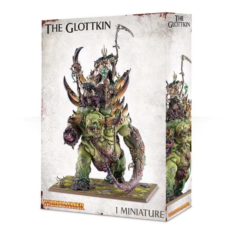 Games Workshop Warhammer AoS - Nurgle Rotbringers The Glottkin 99120201040 Noir