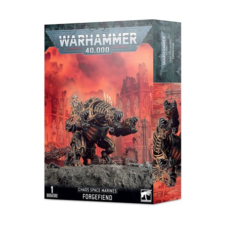Games Workshop Warhammer 40k - Space Marine du Chaos Forgefiend (2019)