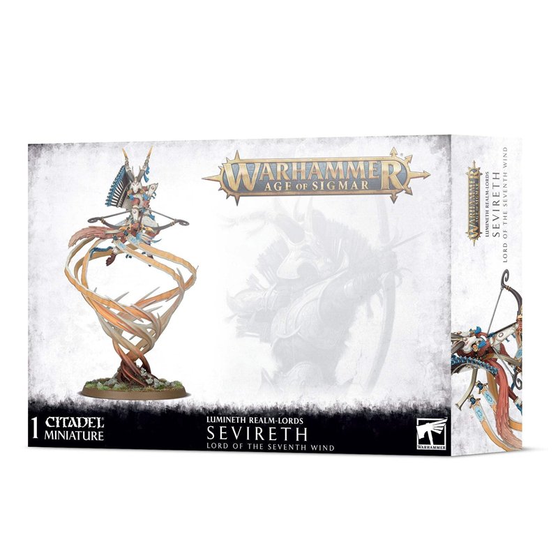 Games Workshop Warhammer AoS - Lumineth Realm-Lords Sevireth 99120210027 Noir