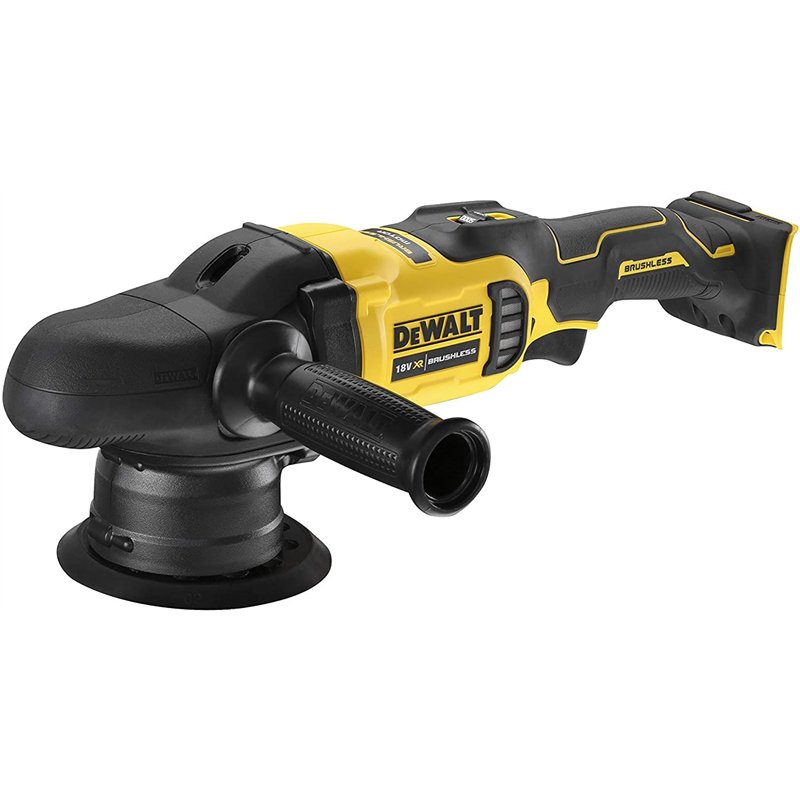 DeWalt Polisseuse à double action XR 18V Brushless - sans batterie ni chargeur, Jaune, DCM848N-XJ