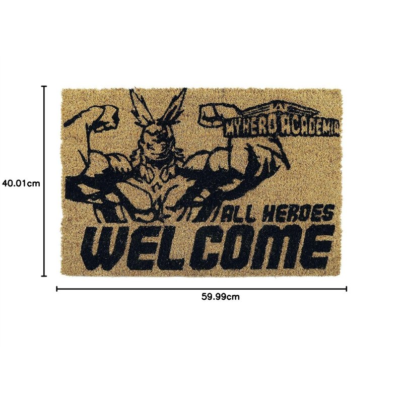 Image secondaire de Pyramid My Hero Academia All Heros are Welcome Paillasson Multicolore RXZER23