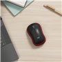 Logitech M185 Souris Sans Fil, 2.4 GHz avec Mini Récepteur USB, Longévité de la Pile 12 Mois, Résolution du Capteur 1000 PPP, Am