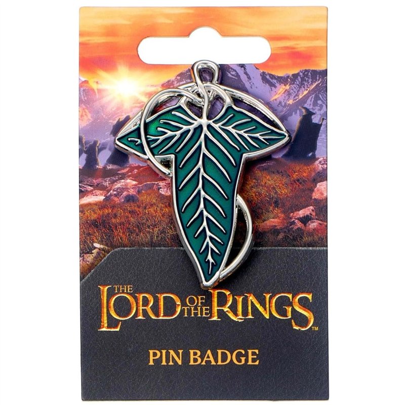 Image secondaire de The Lord of The Rings Pin's La Feuille de Lorien - Bleu - LRPB0005, taille unique, Zinc
