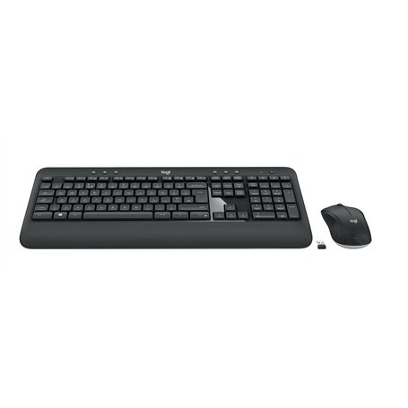 Logitech MK540 Advanced Clavier RF sans Fil QWERTZ Tchèque, Slovaque Noir, Blanc
