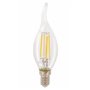 Ampoule flamme - rétro à filament LED HQ E14 4W 345lm (Température Couleur 2700 K)