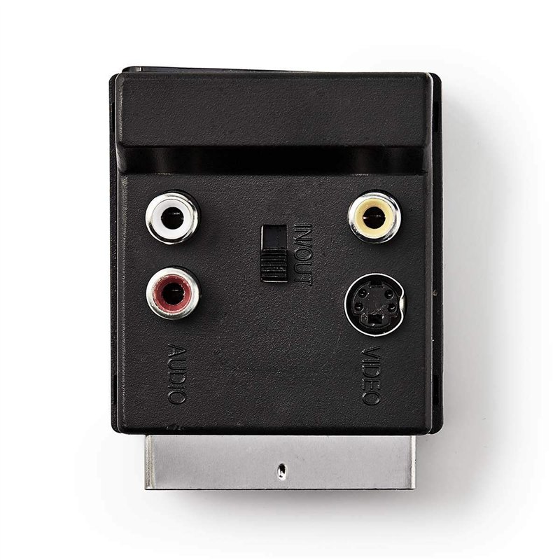 Nedis Adaptateur Rotatif péritel S CART mâle - péritel Femelle