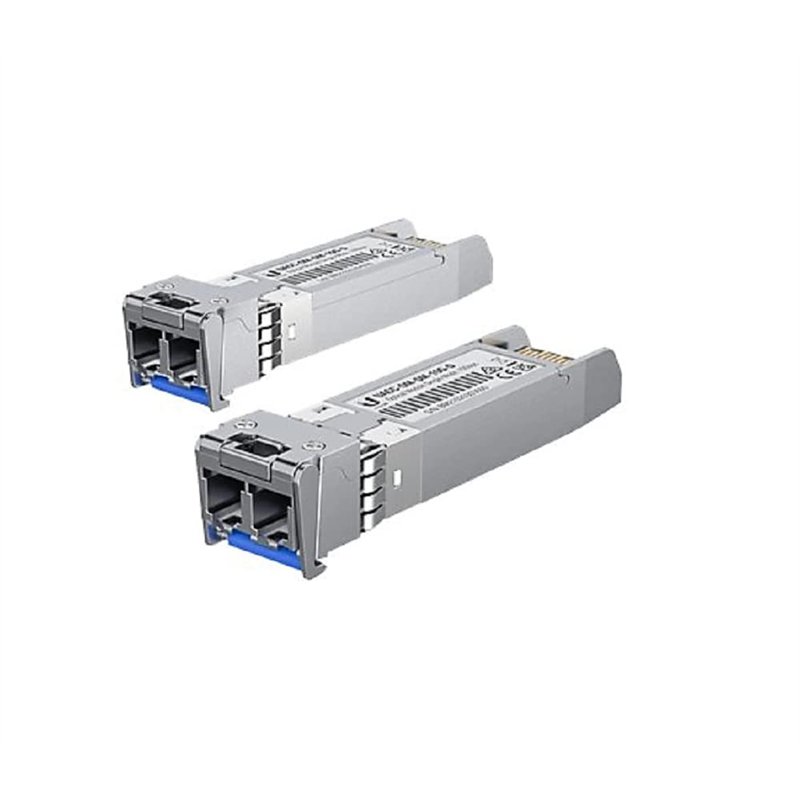 Ubiquiti Networks UACC-OM-SM-10G-D-2 module émetteur-récepteur de réseau Fibre optique 10000 Mbit/s SFP+ 1310 nm
