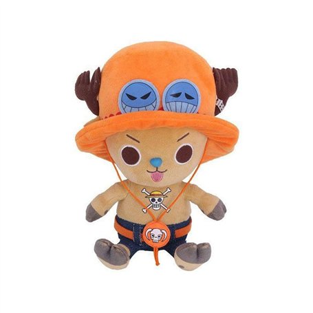 One Piece Sakami Merchandise Peluche Chopper x Ace 20 cm