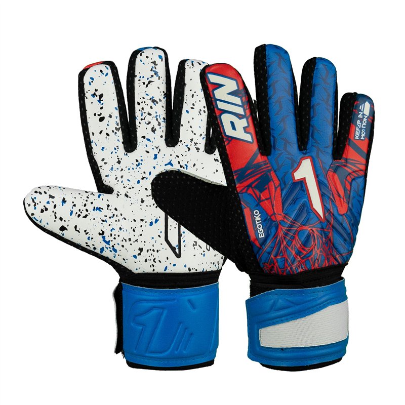 RINAT Egotiko Avenger Gravity Gants de Gardien de But pour Adulte Bleu Taille 9