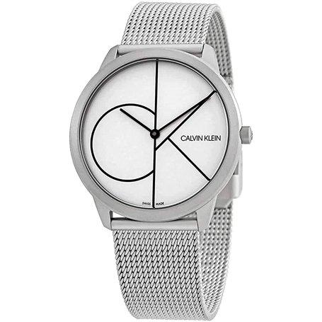Calvin Klein Quartz Montre avec Bracelet en Acier Inoxydable K3M5115X