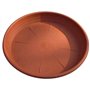 Veca Soucoupe cylindrique en Terre Cuite 22 cm pour Pot de Fleurs 24 cm