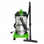 RIBIMEX Aspirateur 30 L by PRASP30IT, RIBIMEX-PRASP30IT-Bidon Solides et liquides 30 L-1200 W, Plastique et métal, Vert, Noir, A