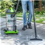 RIBIMEX Aspirateur 30 L by PRASP30IT, RIBIMEX-PRASP30IT-Bidon Solides et liquides 30 L-1200 W, Plastique et métal, Vert, Noir, A