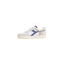 Diadora Mixte Magic Basket Low Suede Leather Chaussure de Gymnastique, Blanc, 42.5 EU