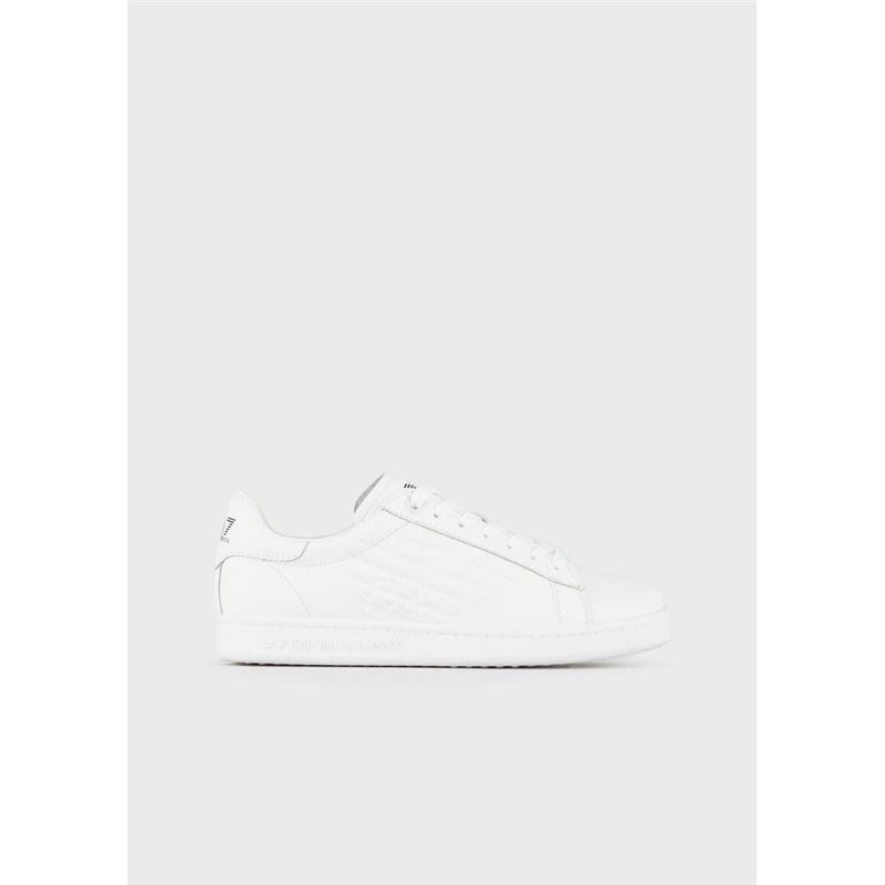 Image secondaire de EA7 Side Logo Sneaker Femme Baskets Mode Blanc