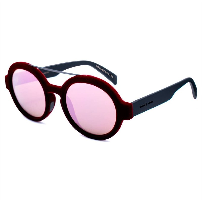 Italia Independent 0913V-057-000 Montures de Lunettes, Rouge (Burdeos), 51 Femme