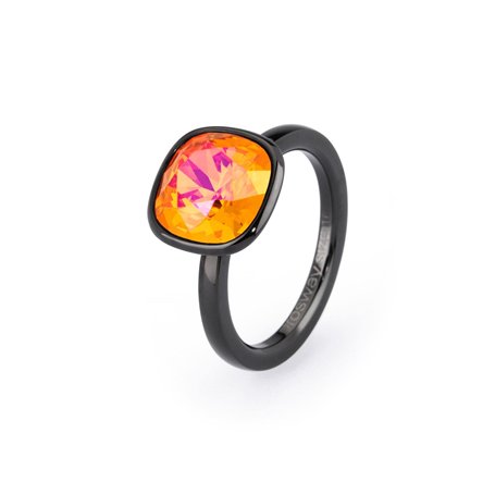 Brosway Bague Femme en Acier | Collection TRING - BTGC84, 14, Métal non précieux, Cristal