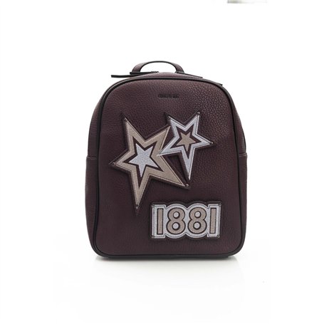 Cerruti 1881 Red Polyethylene Backpack