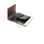 Cerruti 1881 Élégant Portefeuille Homme en Cuir de Veau Rouge, Rouge, rouge