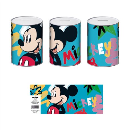 Tirelire - Disney Mickey - Taille S - 7.5x7.5x10 cm