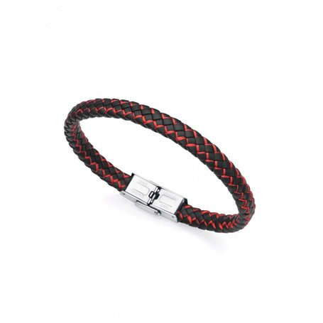 Viceroy Pulsera Heat 14010P01010 acero y piel