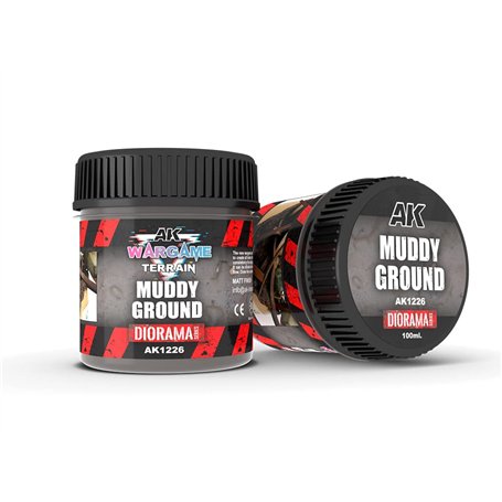 AK WARGAME TERRAINS AK1226 Muddy Ground (100ml)