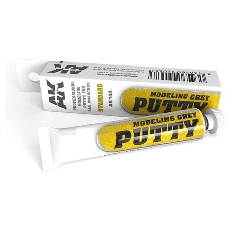 (AK00104) - AK Interactive Modelling Grey Putty 20ml