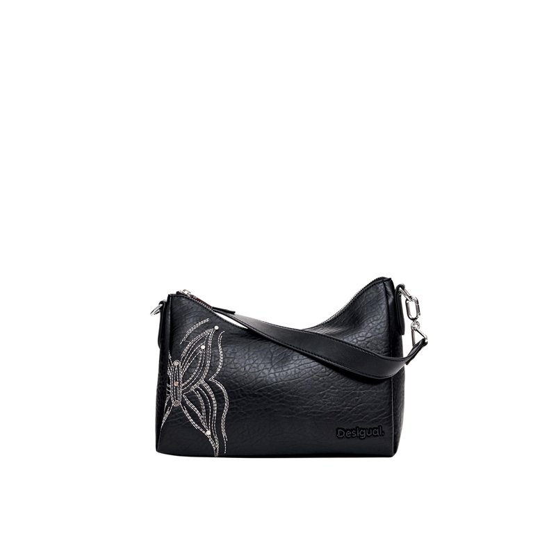 Desigual, ACCESSOIRES SAC À MAIN PU Femme, Noir, One size