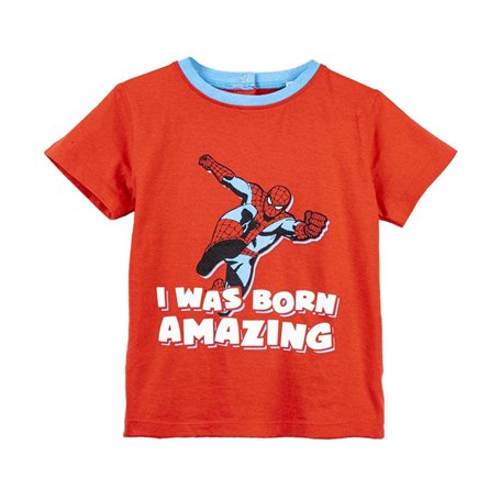 CERDÁ LIFE'S LITTLE MOMENTS T- Shirt Enfants Spiderman, Multicolore, 18 Mois Mixte bébé