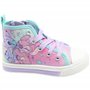 CERDÁ LIFE'S LITTLE MOMENTS Loneta Altas Zapatillas Luces Stitch 2-8 Años Antideslizante Basket, Multicolore, 28 EU